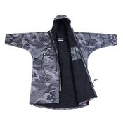 Dryrobe Advanced long Sleeve Changing Robe Grey Camo - Camo Grey / Medium