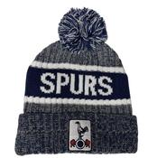 Vitalrate Spurs Bobble Hat - Blue White / Adult image