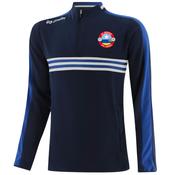O'Neills Kilkee GAA Dromore Squad Half Zip Marine Royal White - Marine Royal White / Age 10-11 image
