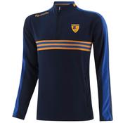O'Neills Banner GAA Dromore Squad Half Zip Marine Royal Amber - Navy / S