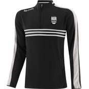 O'Neills Ennistymon GAA Dromore Squad Half Zip Black White - Black White / XL image