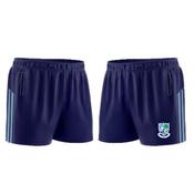 CS Kildysart GAA Club Training Zip Pocket Shorts Navy Sky - Navy Sky / Medium