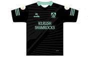 O'Neills Kilrush Shamrocks LGFA Training Jersey - Black Green / Medium image