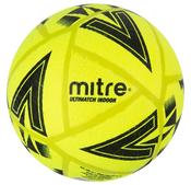 Mitre Ultimatch Indoor Football - Yellow Black / Size 4 image