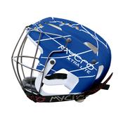 Mycro Hurling Helmet Splash Blue White - Blue White / Large
