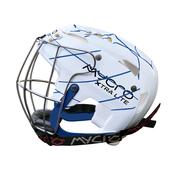 Mycro Hurling Helmet Splash White Blue - White Blue / XS