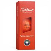 Titleist Velocity Golf Balls 3 Pack Orange - Orange / 3 Pack image
