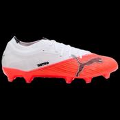 Puma Ultra Nitro 7 Match Firm Ground Unisex Football Boots Red White - Red / UK 9 image