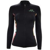 Sola Ignite Ladies Wetsuit Jacket - Black Floral / Size 16 image
