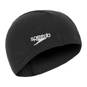 Speedo Polyester Swim Hat Black - Black / One Size image