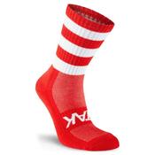 Atak Shox Mid Lenght Football Socks Red White - 3-5 Uk image