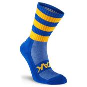 Atak Shox Mid Lenght Football Socks Royal Amber - 3-5 Uk image