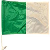 TCF Car Flag Green White - Green White