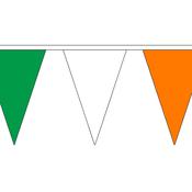 TCF Bunting 12 Meter Green White Orange - 12m / Green White Orange
