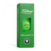 Titleist Velocity Golf Balls 3 Pack Green - Green / 3 Pack image
