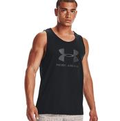 Under Armour Sportstyle Logo Tank Black - Black / Small image