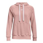 Under Armour Women's Rival Fleece HB Hoodie - Pink / L image