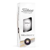 Titleist Velocity Golf Balls 3 Pack - 3 Pack / White image