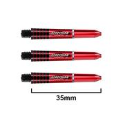 Winmau Prism Force Darts Shafts Red - Red / Short image