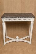 19th Century French Console with Black Marble
