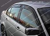 BMW 3 Series E46 4dr Saloon Yrs 98 - 04 Brand New Heko 4 Piece Wind Deflectors 11121