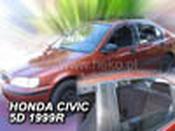 Honda Civic EK Saloon Yrs 95-01 4DR Brand New Heko 4 Piece Wind Deflectors 17109