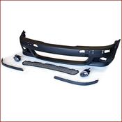 BMW E39 5 Series Yrs 96 - 03 Msport Front Bumper Style Plastic with FOGLIGHTs