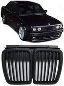 BMW E30 Saloon &amp; Coupe Yrs 84-91 Black Kidney Grills image