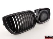 BMW E46 Coupe Yrs 02-05 facelift Black Kidney Grills