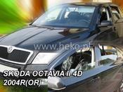 Skoda Octavia MK2 Yrs 03-12 Brand New Heko 2 Piece Wind Deflectors 28316