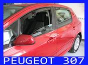 Peugeot 307 Yrs 01-08 5drs Brand New Heko 4 Piece Wind Deflectors 26119