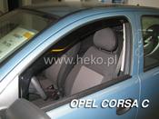 Opel/Vauxhall Corsa C Yrs 01-06 5Drs Hatchback Brand New Heko 2 Piece Wind Deflectors 25345