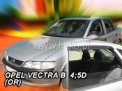 Opel Vauxhall Vectra B 4dr Saloon Yrs 96-02 Brand New Heko 4 Piece Wind Deflectors 25377