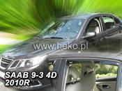 Saab 9-3 Yrs 4dr Saloon Yrs 02-12 Brand New Heko 4 Piece Wind Deflectors 28105