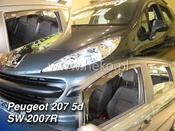 Peugeot 207 Yrs 06-12 5drs Brand New Heko 4 Piece Wind Deflectors 26128 image