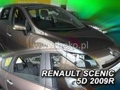 Renault Scenic III Grand Yrs 09- on Brand New Heko 4 Piece Wind Deflectors 27180
