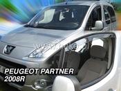 Citreon Berlingo II, Peugeot Partner II Yrs 08-on , Brand New Heko 2 Piece Wind Deflectors COPY