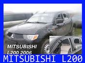 Mitsubishi L200 Yrs 06-on Brand New Heko 4 Piece Wind Deflectors
