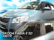 Skoda Fabia II Yrs 07-15 Brand New Heko 4 Piece Wind Deflectors
