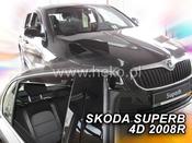 Skoda Superb MK2 B6 Yrs 08-15 on Brand New Heko 4 Piece Wind Deflectors 28332 image