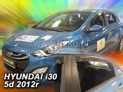 Hyundai I30 Yrs 12-17 on Brand New Heko 4 Piece Wind Deflectors