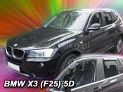 BMW X3 Yrs 10- Brand New 4 Piece Heko Tinted Wind Deflectors