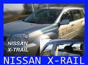 Nissan X-Trail II Yrs 07-13 Brand New Heko 4 Piece Wind Deflectors image