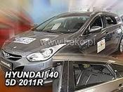 Hyundai I40 Yrs 11 - On 5 Drs Estate Brand New 4 Piece Heko Tinted Wind Deflectors