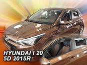 HYUNDAI I20 II 5 doors, 2015 - on New 4 Piece Heko Wind Deflectors 17283