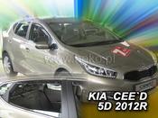 Kia Ceed 5 Drs Yrs 12- on Brand New Heko 4 Piece Wind Deflectors