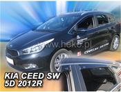 Kia Ceed 5 Drs SW ESTATE Yrs 12- on Brand New Heko 4 Piece Wind Deflectors
