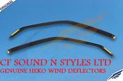 Mercedes E Class W211 Yrs 02-09 Brand New Heko 2 Piece Wind Deflectors 23231