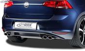 VW Golf Mk 7 VII Yrs 12-18 R20 Design Rear Bumper Diffuser Twin Exit Exhaust