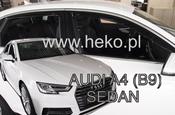 Audi A4 B9 Yrs 2016 Onwards, New 4 Piece Heko Wind Deflectors HEKO 10253